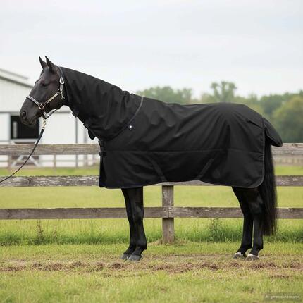 Couverture imperméable cheval VidaXL polyester étanche