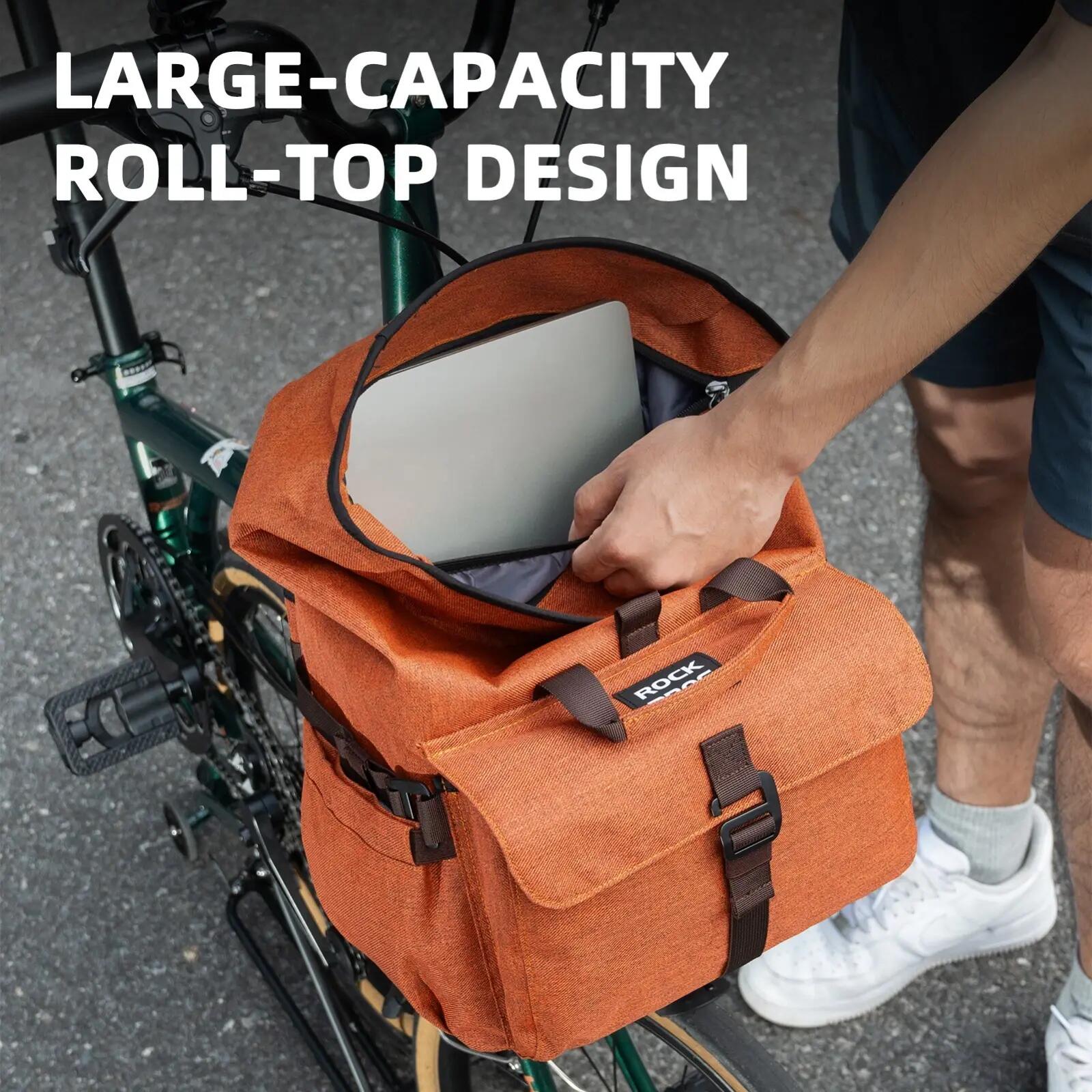 Sacoche de guidon ROCKBROS Brompton 15L Rolltop 3/8