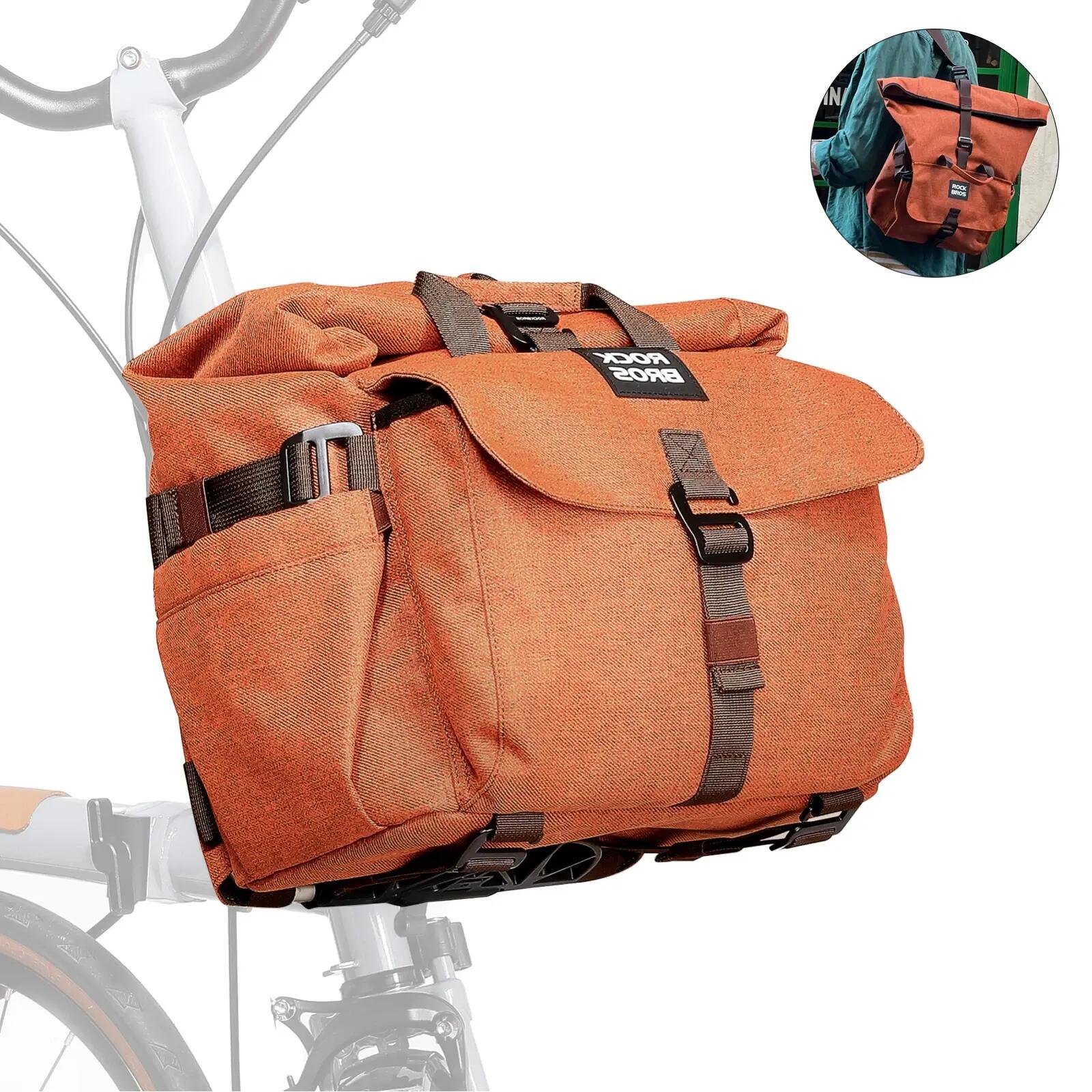 Sacoche de guidon ROCKBROS Brompton 15L Rolltop 2/8