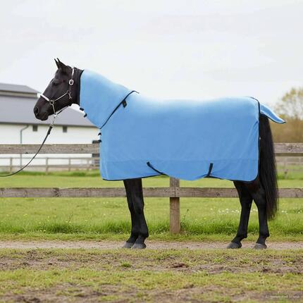 Couverture polaire équitation cheval VidaXL 280 g/m²