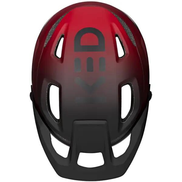 Ked PECTOR ME-1 Fahrradhelm M (52-58 cm) mattrot schwarz 2/3