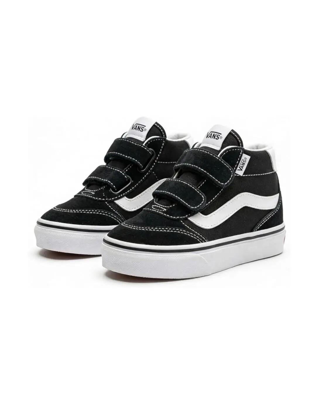 Zapatillas para Niño Vans Brooklyn mid  Negro 3/5