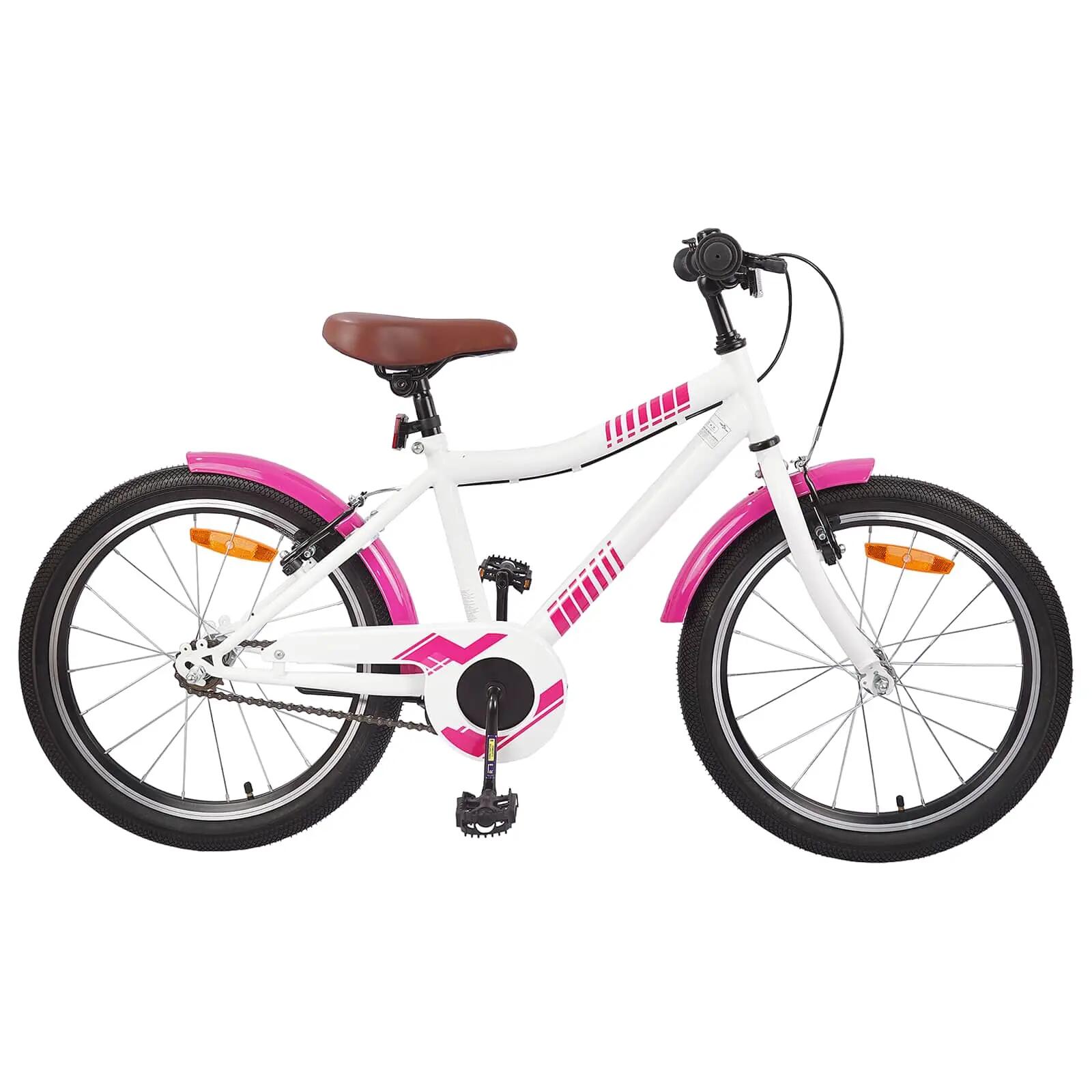 Vélo enfant 24 pouces VidaXL acier rigide 1 vitesse 1/1