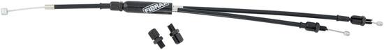 Linka hamulca BMX FIBRAX rotor 400 mm, dźwignia do rotora, z adapterem M6/M7