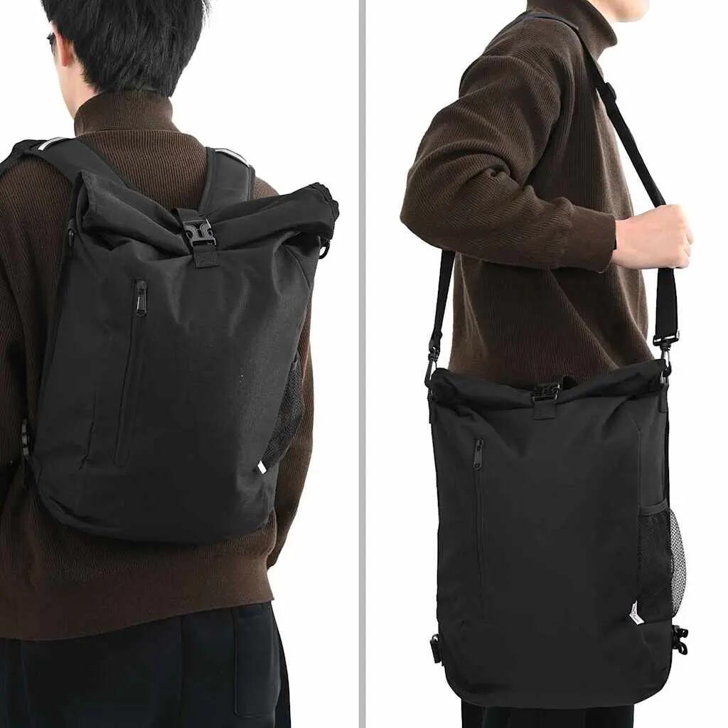 Sac de selle arrière vélo VidaXL polyester 15 L porte-bagages 2/4