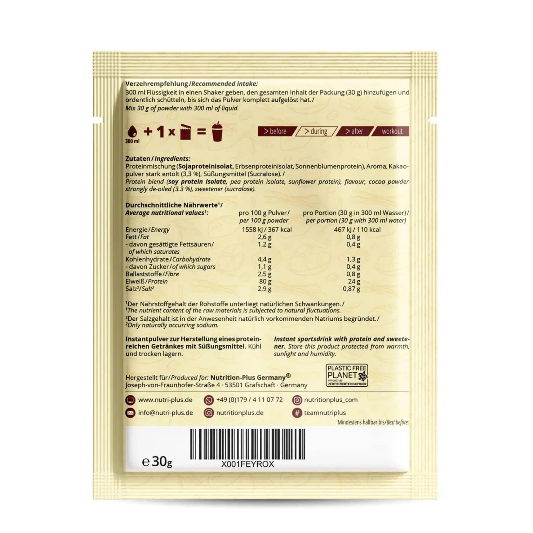 Proteine vegane - Fitness - Unisex - Prova 3K - Vaniglia-Toffee 3/3