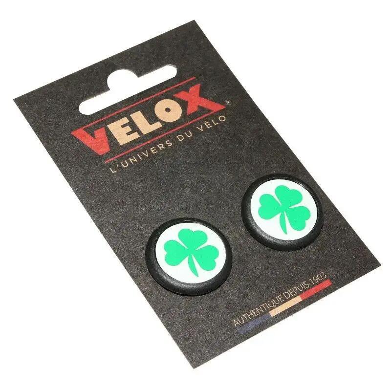 Lot de 2 bouchons de cintre vélo route Velox Doming Treffle Irlande du Nord 2/2