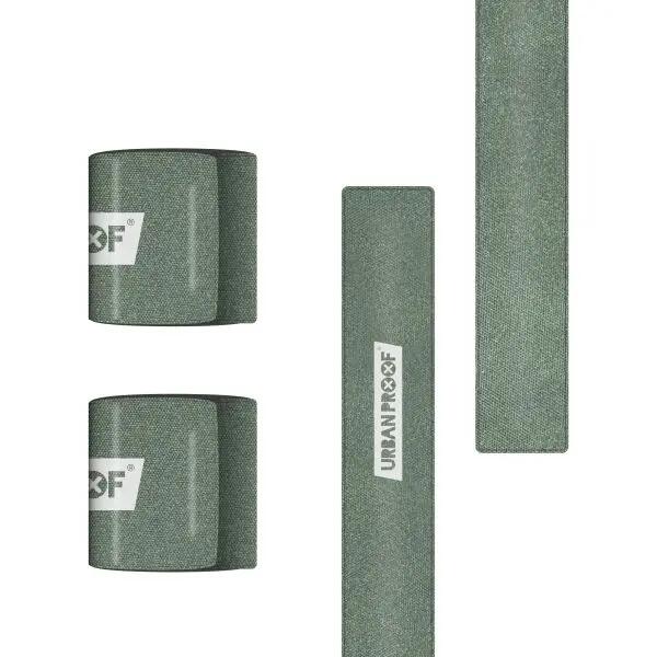Manchettes slap réfléchissantes Urbanproof Knox RPET menthe, x2 3/3