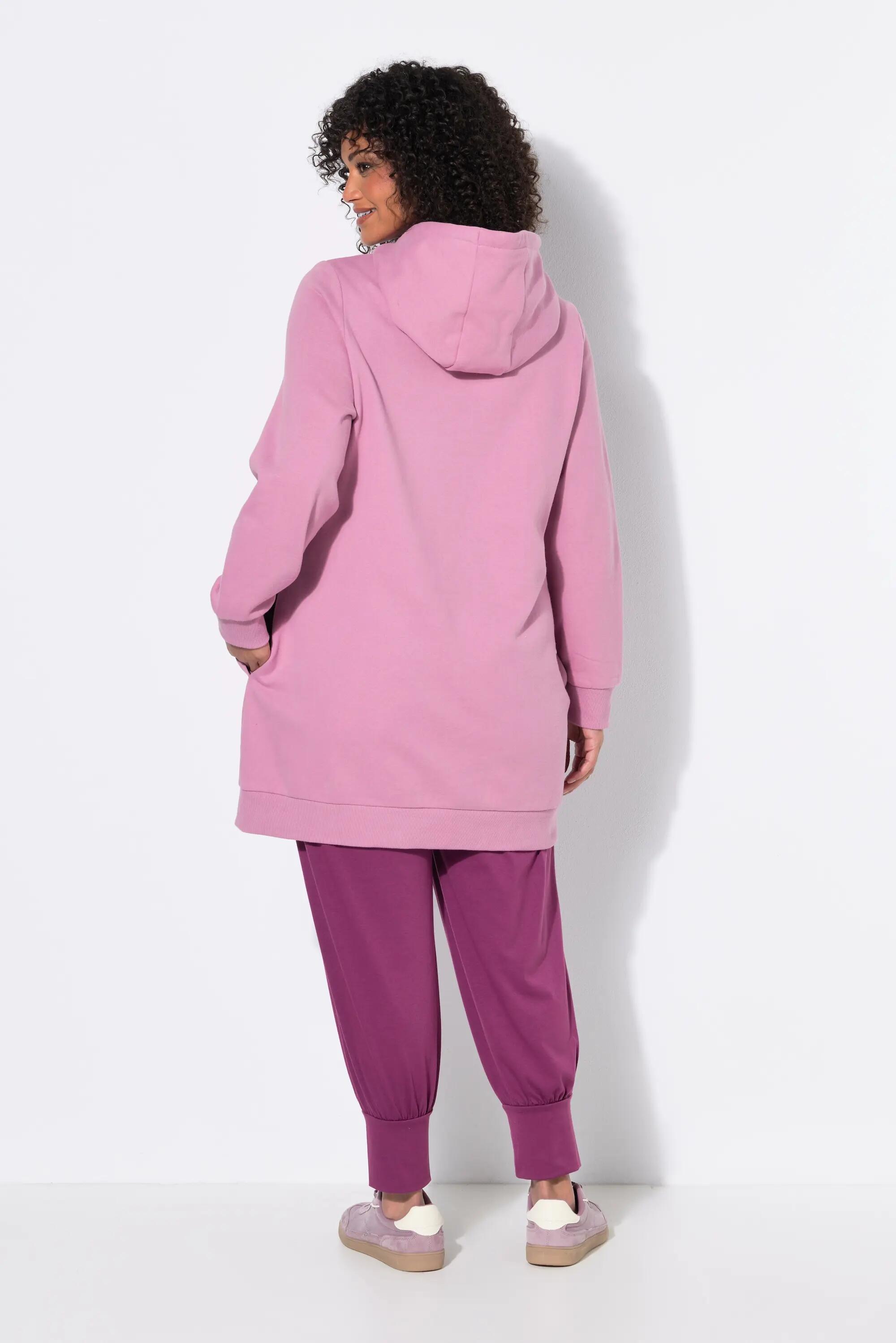 Damen Hoodie Blüte Oversized Kapuze Langarm 2/13