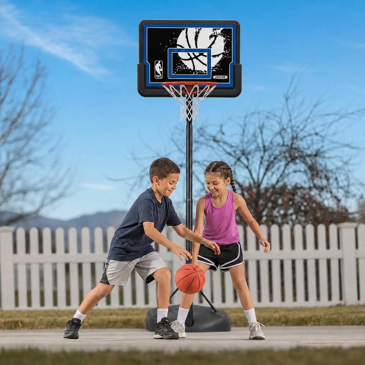 Panier de basket enfant Lifetime NBA Youth Impact - hauteur réglable 1,65 à 2,30 9/12