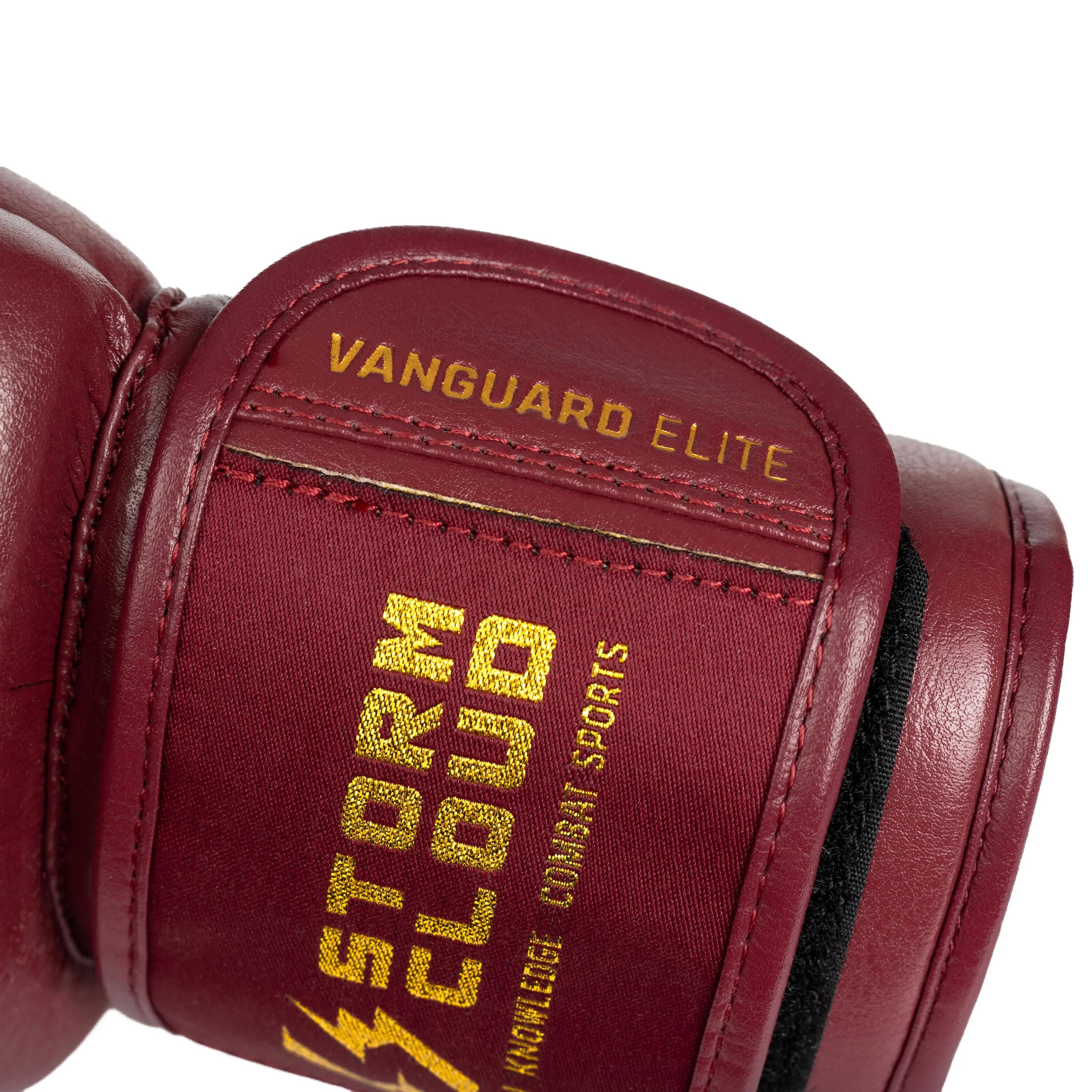 StormCloud Rękawice bokserskie Vanguard Elite Thai Bordowe 14 oz 7/7