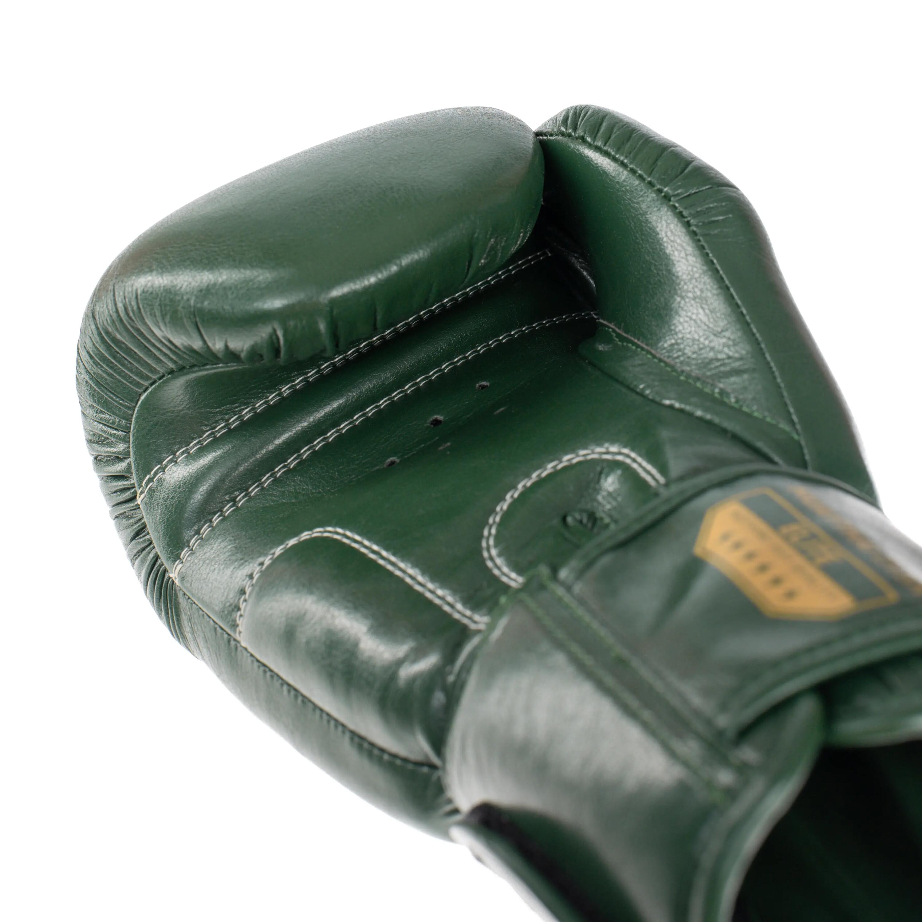 StormCloud Rękawice bokserskie Vanguard Elite Thai Zielone 16 oz 4/7