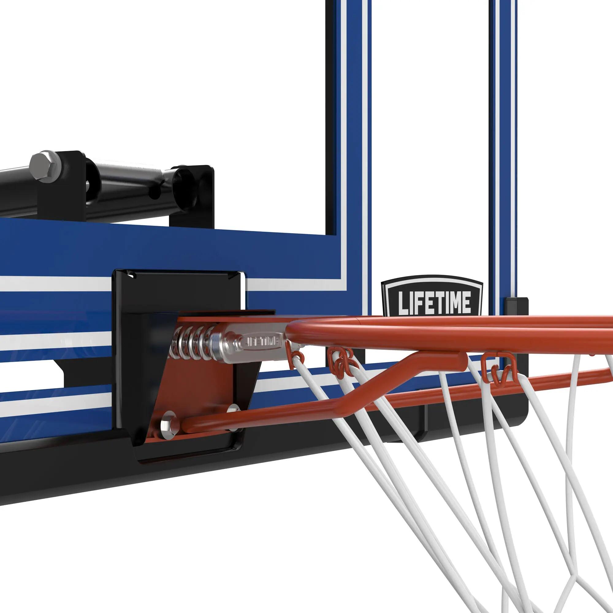 Panier de basket sur pied Lifetime NBA Power Lift - planche polycarbonate 130 x 7/10