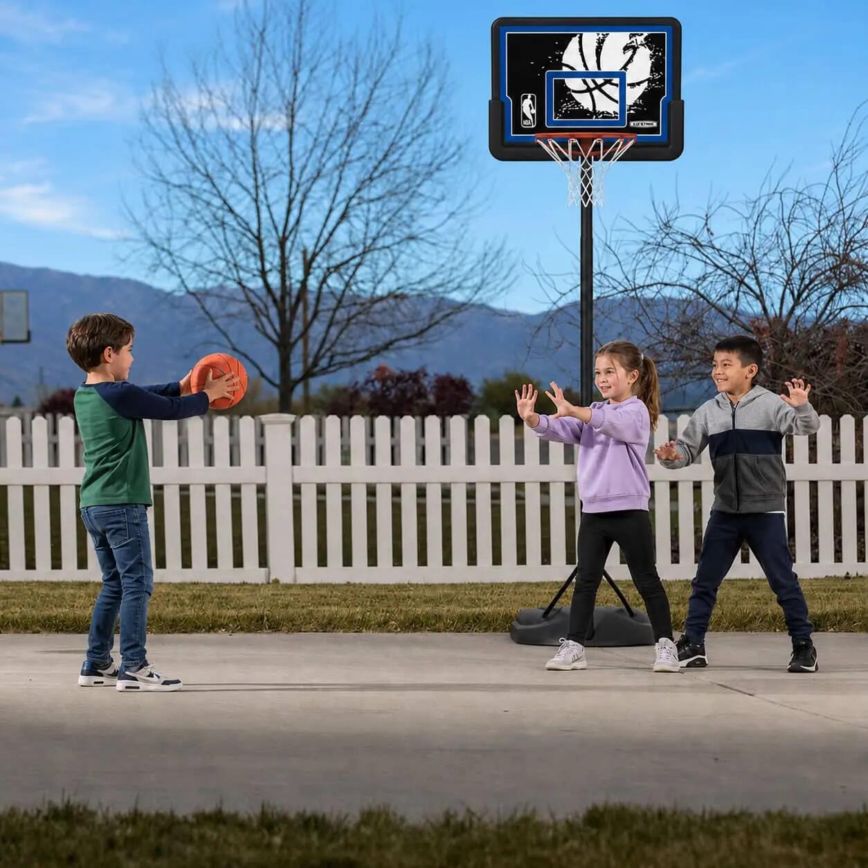 Panier de basket enfant Lifetime NBA Youth Impact - hauteur réglable 1,65 à 2,30 12/12