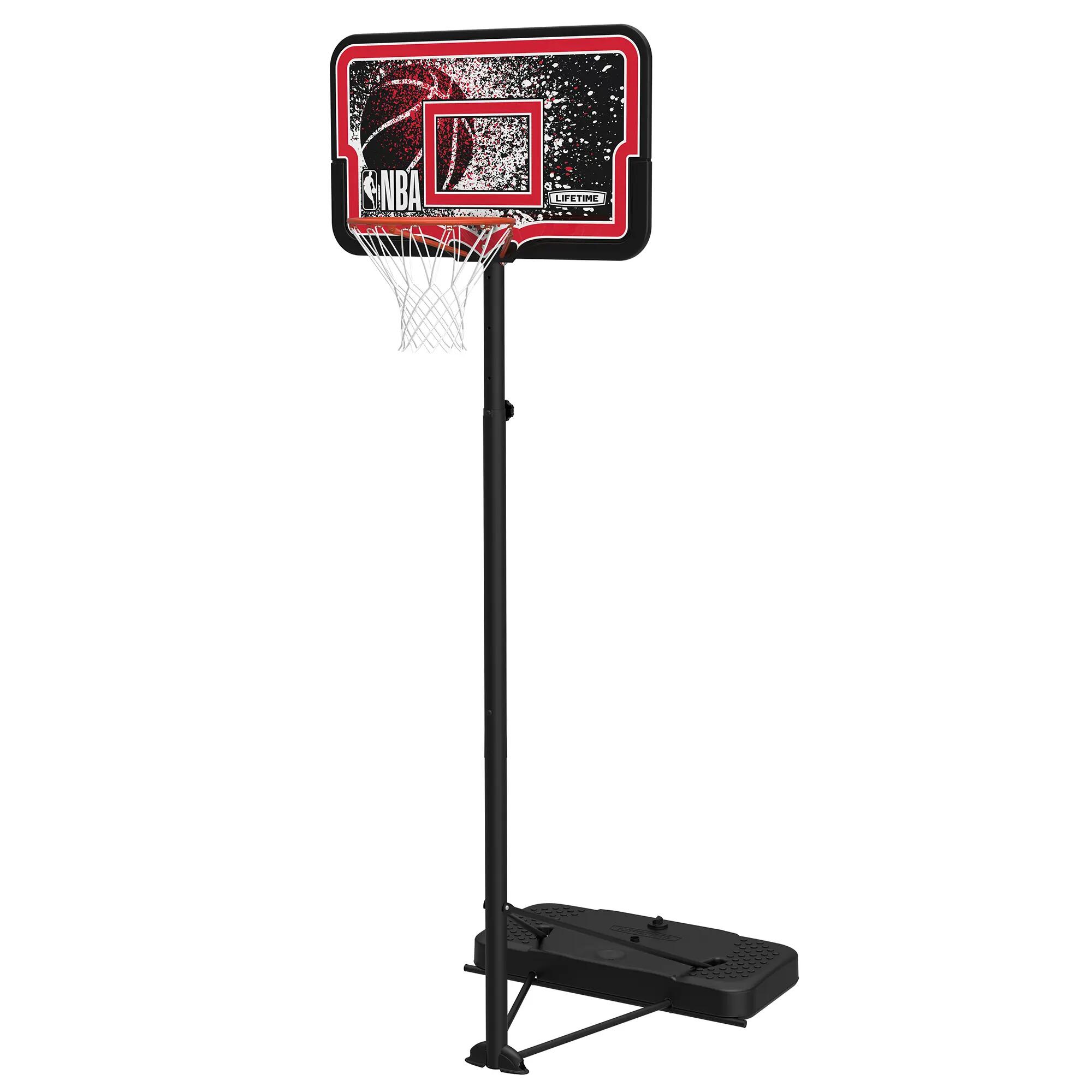 Panier de basket sur pied Lifetime NBA Streamline Impact - panneau 110 x 70 cm, 3/9