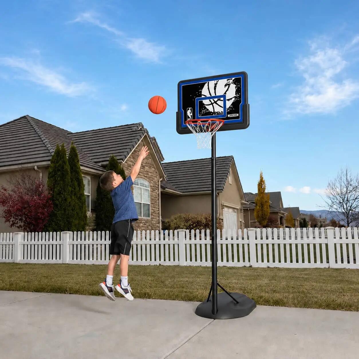 Panier de basket enfant Lifetime NBA Youth Impact - hauteur réglable 1,65 à 2,30 11/12