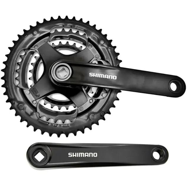 Manivelles Shimano Tourney FC-TY301 double 6/7/8 vitesses 175 mm 2/3