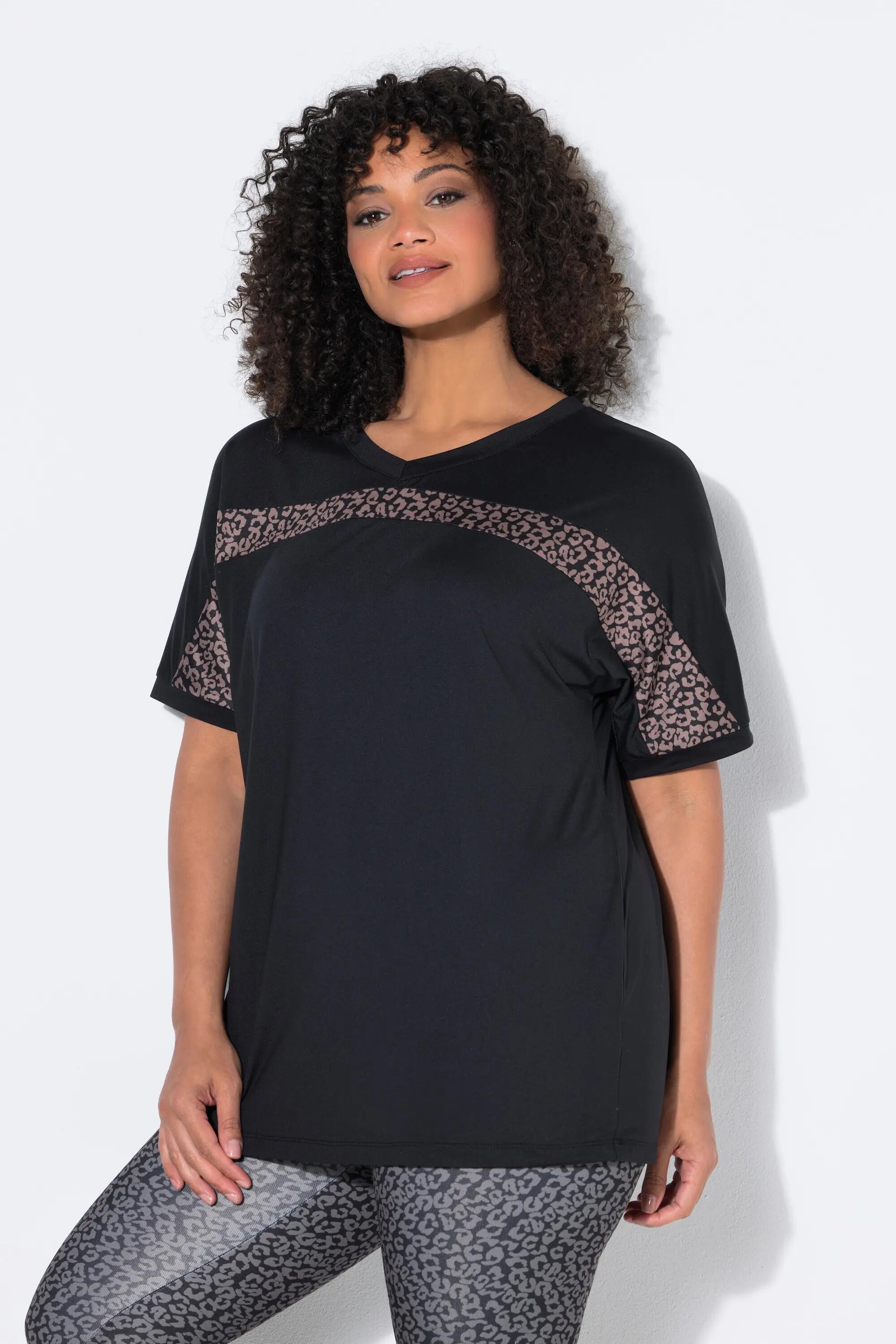 Femme T-shirt technique à col en V et manches courtes matière recyclée 5/11