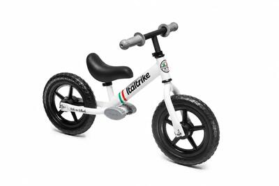 Italtrike Pista Bici senza pedali 12 pollici Imola Bianco