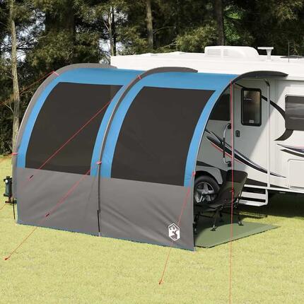Tonnelle de camping imperméable cintrée VidaXL PU