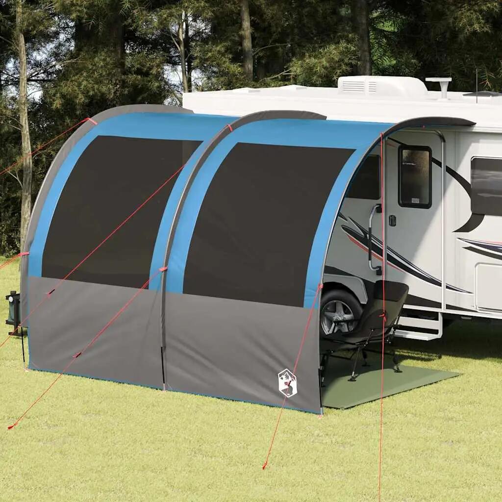 Tonnelle de camping imperméable cintrée VidaXL PU 4/4