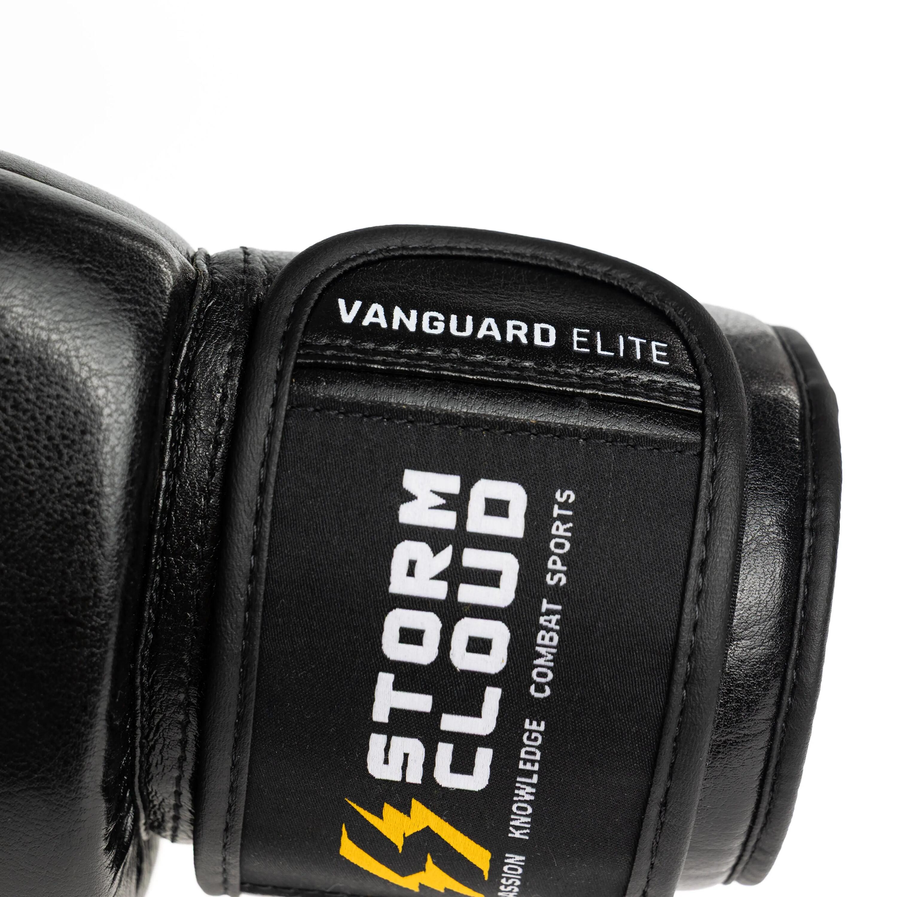 StormCloud Rękawice bokserskie Vanguard Elite Thai Czarne 12 oz 7/7