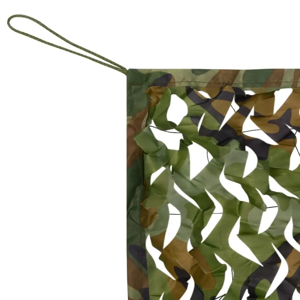 Filet de camouflage vidaXL avec housse 1,5 x 3 m polyester Oxford 2/3