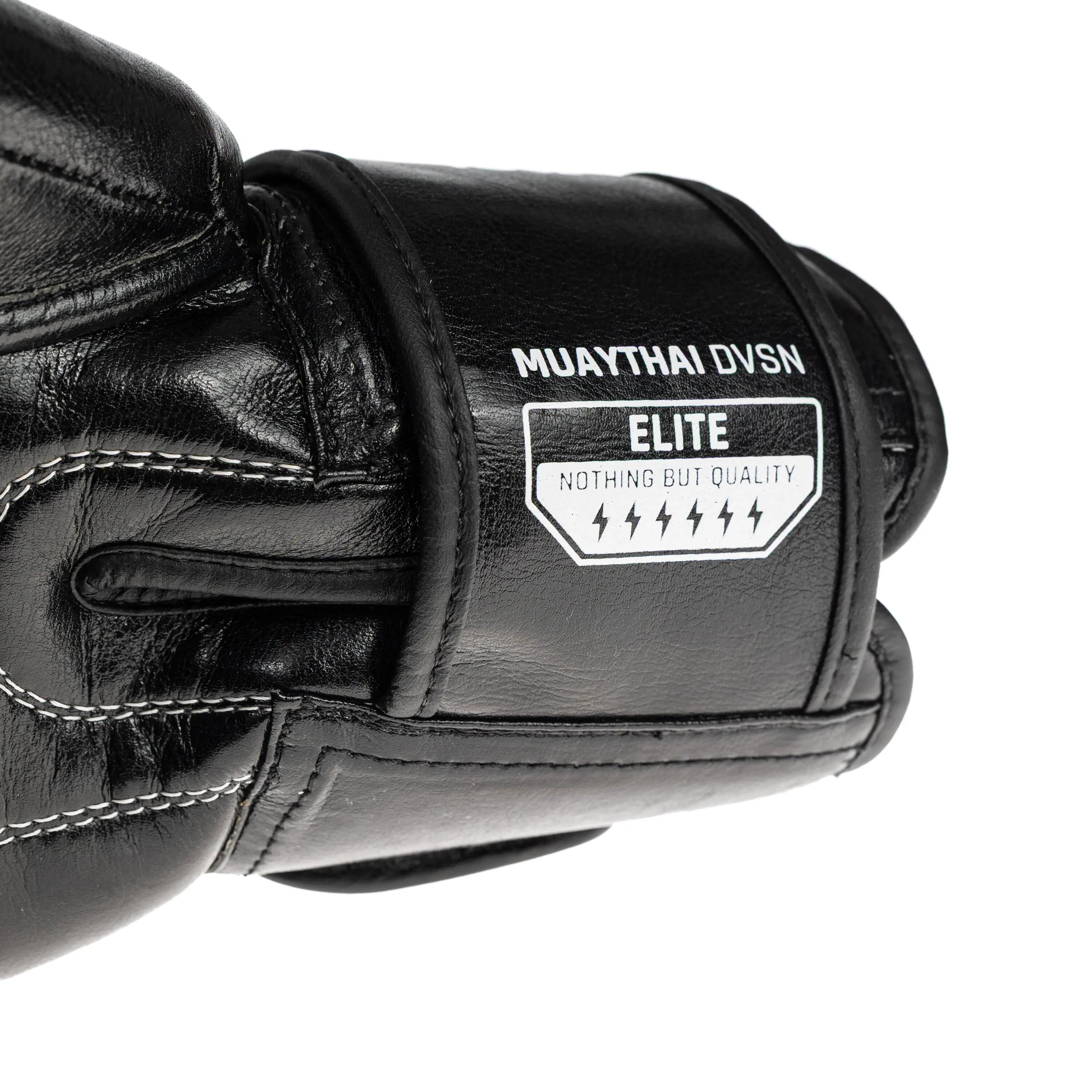 StormCloud Rękawice bokserskie Vanguard Elite Thai Czarne 12 oz 6/7