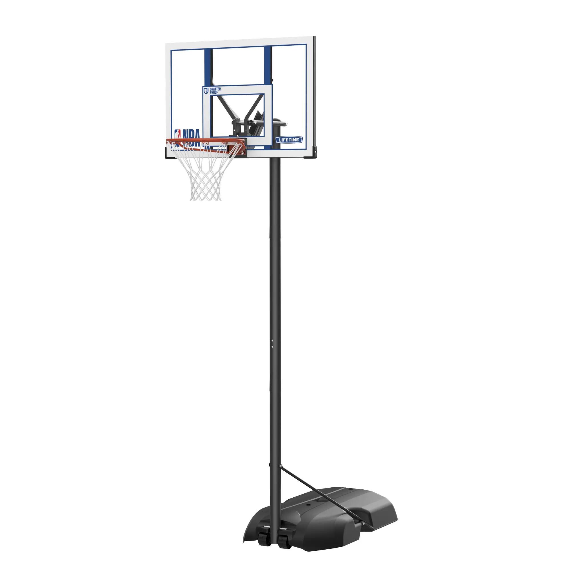 Panier de basket sur pied Lifetime NBA Front Court 44 Dunk - planche polycarbona 3/9
