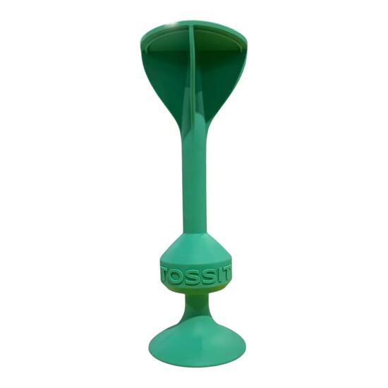 Fléchette géante à ventouse darts 100x d'adhérence silicone Mega Dart cyan