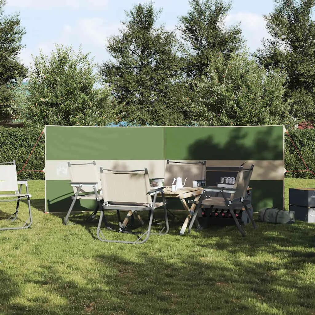 Paravent de camping imperméable VidaXL 344 x 120 cm coupe-vent 3/3