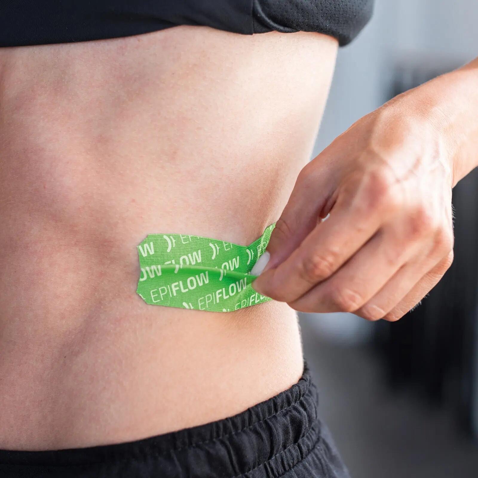 SISSEL EPIFLOW Kinesiology Tap – limoengroen 3/3