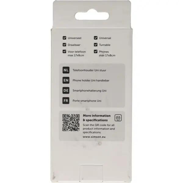 Support smartphone universel pour vélo Simson 360° rotatif 2/3