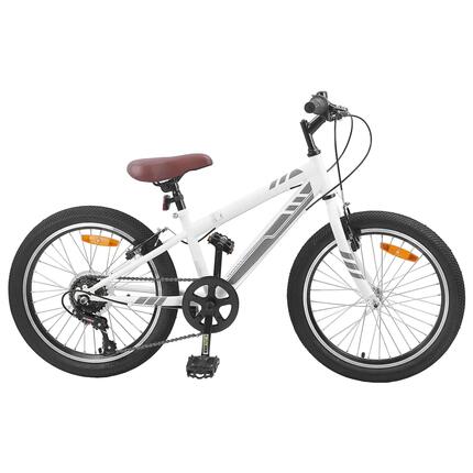 VTT 24 pouces VidaXL 6 vitesses avec suspension avant