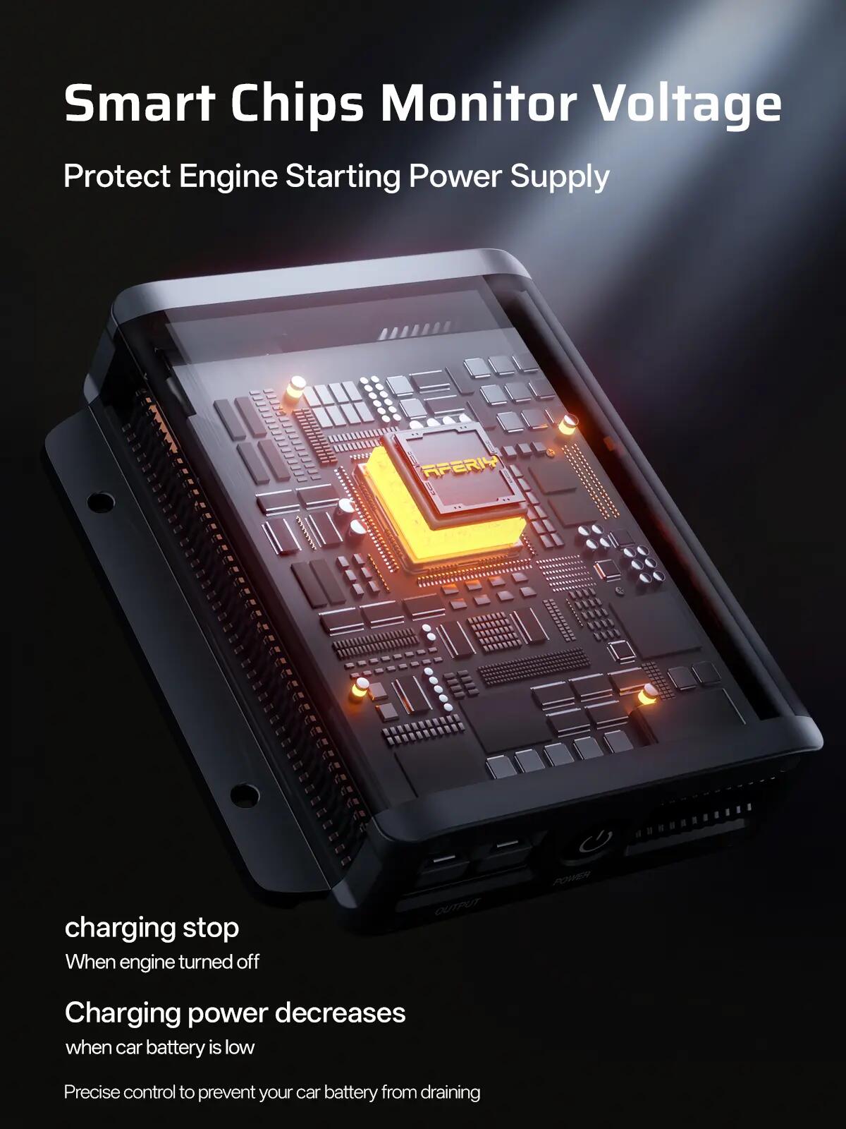 Chargeur DC-DC- 580W-Compatible Station 48V-6×Plus Rapide - 12V/24V Camping-car 7/7