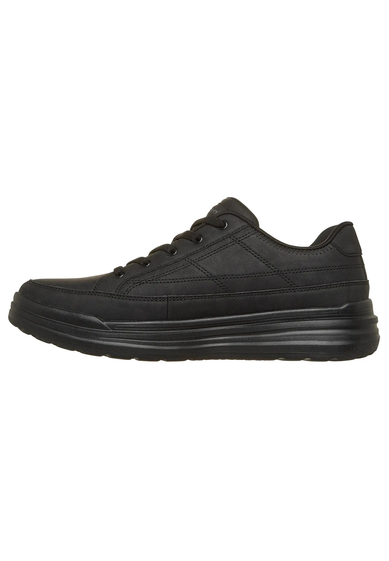 Zapatillas Hombre Skechers Relaxed Fit: Sterling - Cedrik Negro 5/5