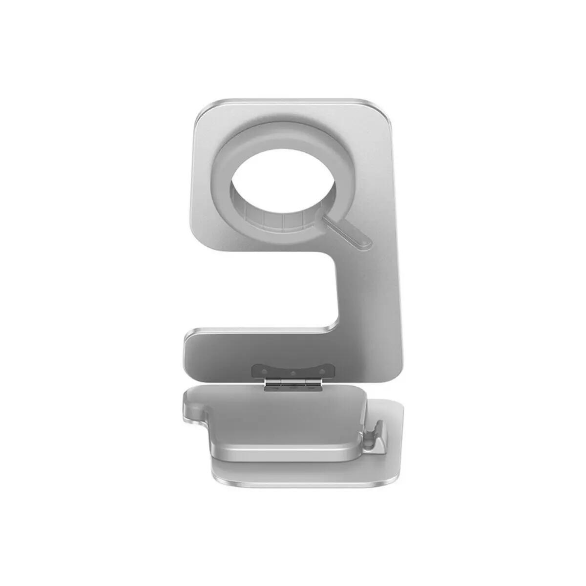 Unisex - Elektronik - Induktives Ladegerät - kompakt, silber - JR-W18 2/5