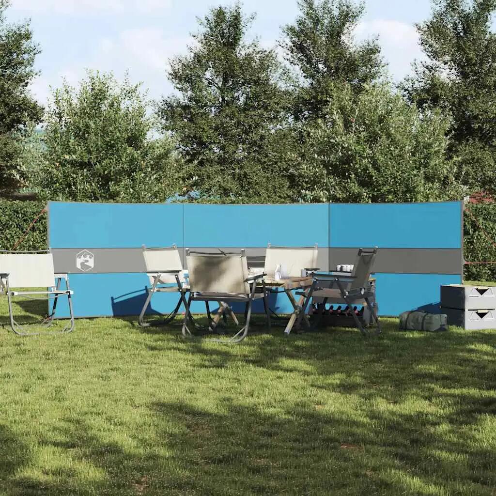 Brise-vent camping imperméable VidaXL avec barres métalliques 3/3