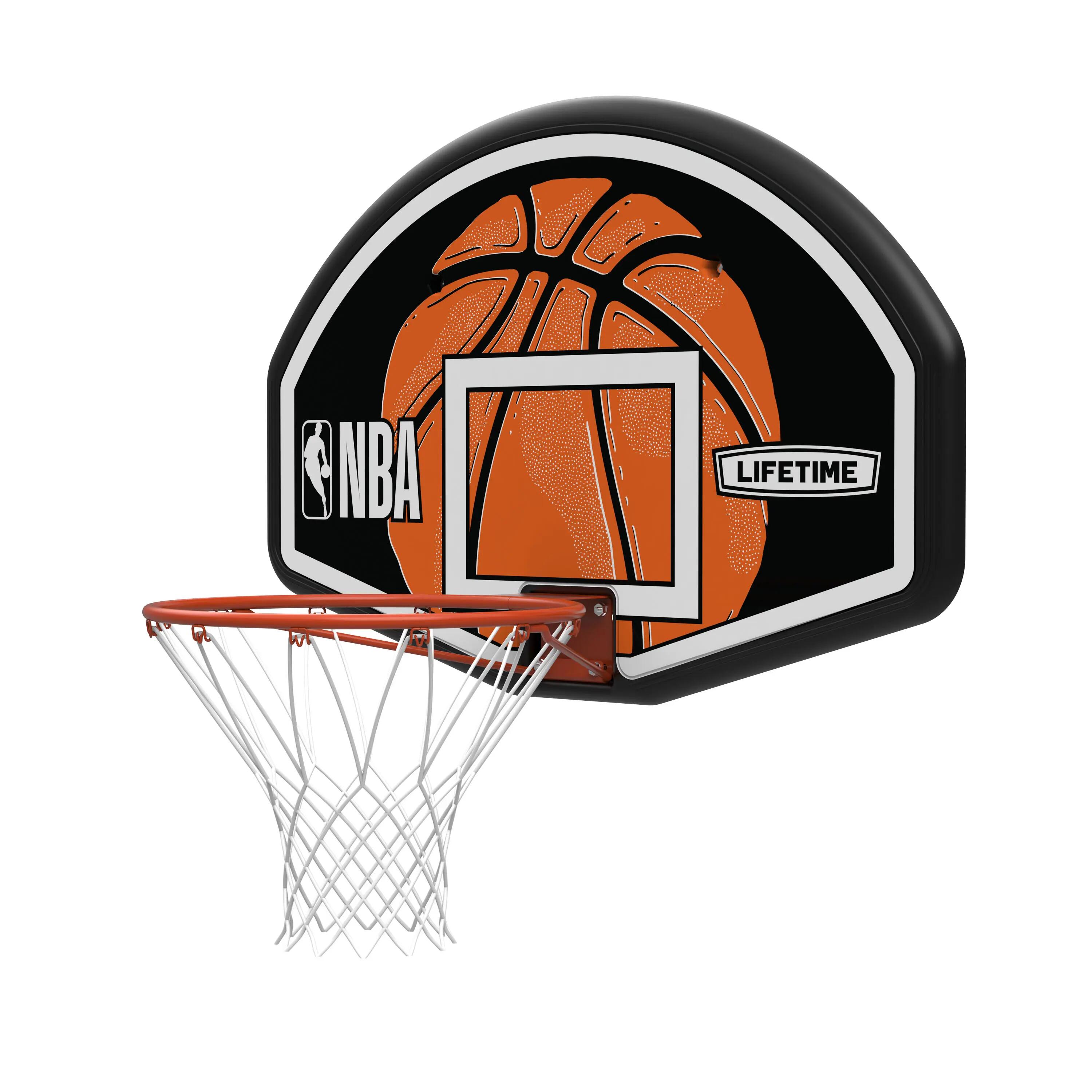 Panier de basket mural Lifetime NBA Impact - planche 110 x 70 cm, arceau 45 cm, 2/5