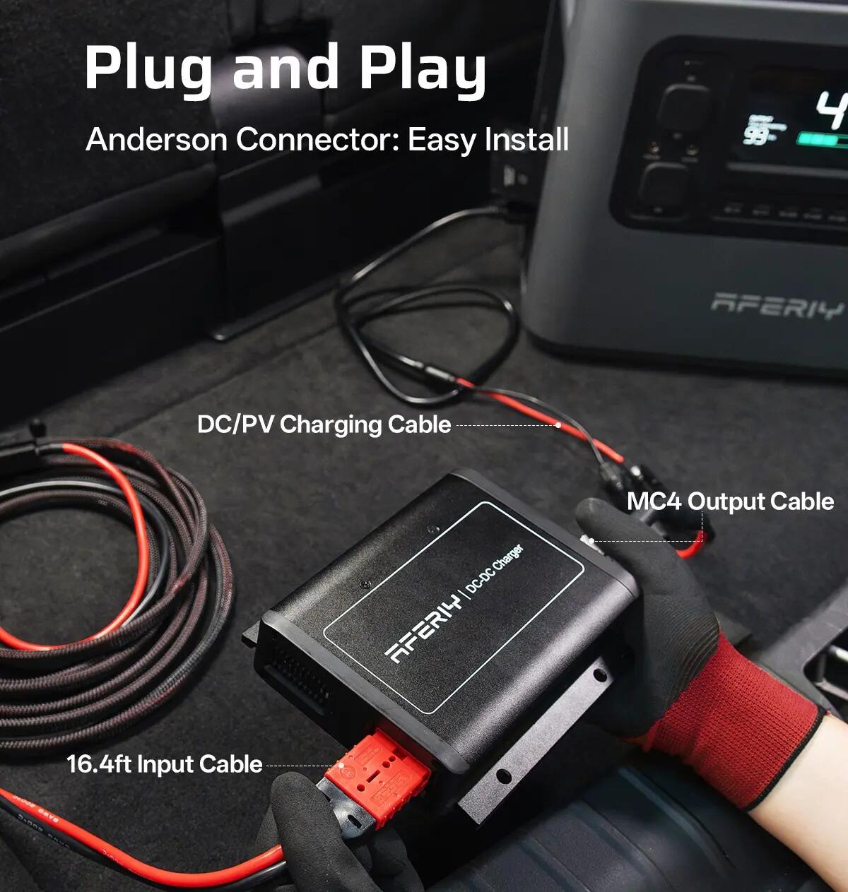 Chargeur DC-DC- 580W-Compatible Station 48V-6×Plus Rapide - 12V/24V Camping-car 2/7