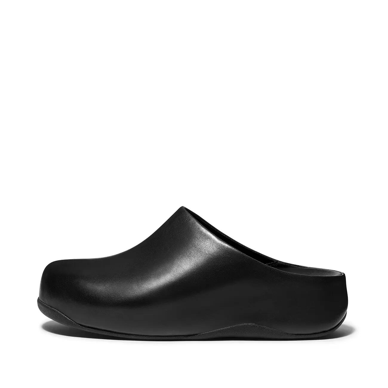 Women's leather clogs FitFlop Shuv™ 1/7