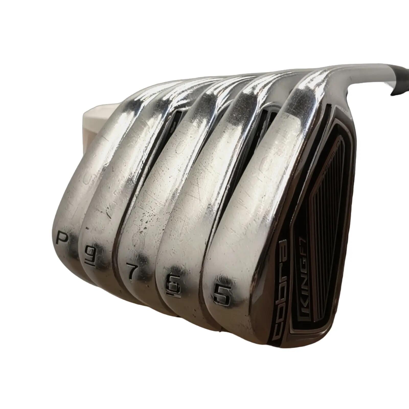 Cobra King F7 Eisenset / 5-7i+9i+PW+SW / Flex Regular / Graphit 3/7
