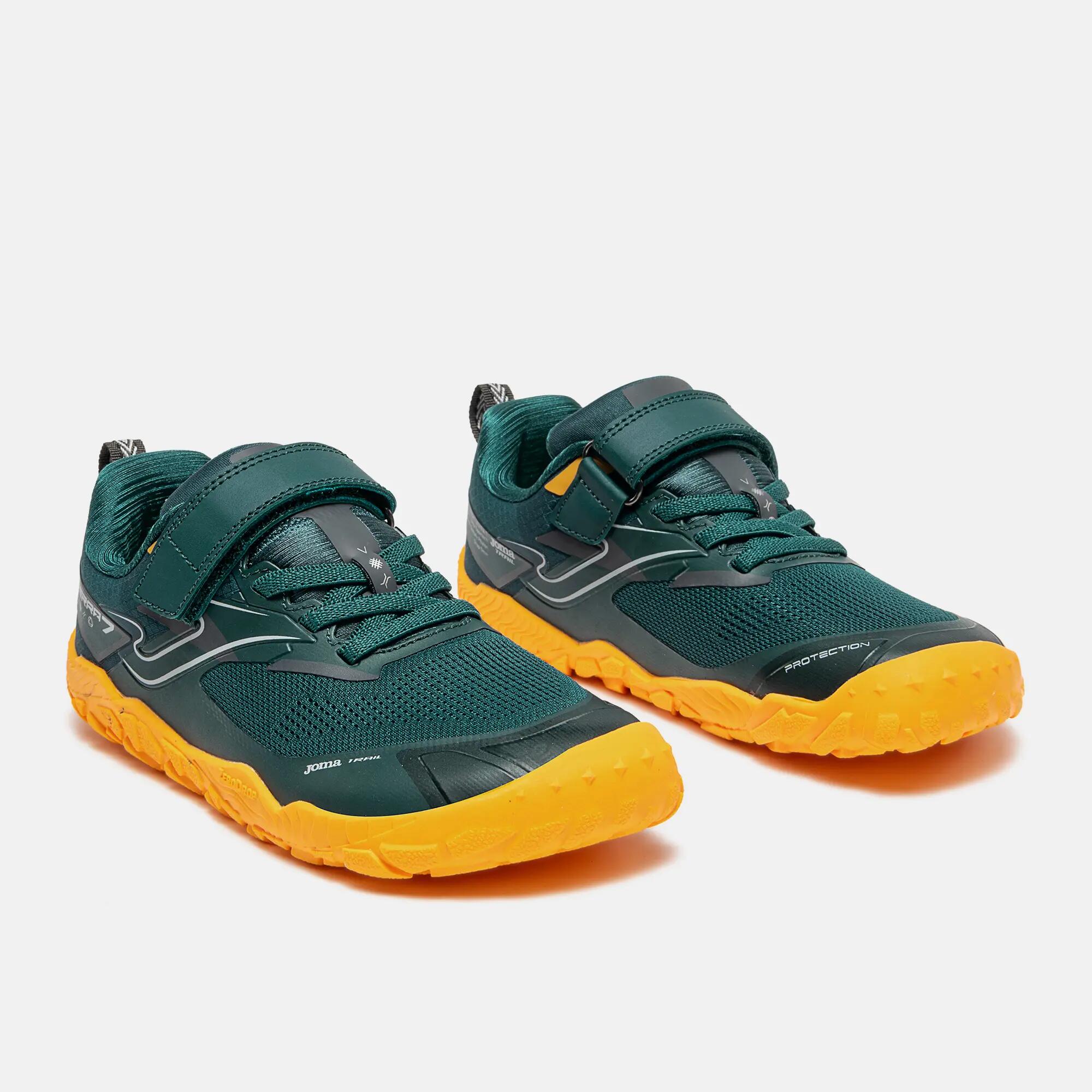 Chaussures Trail Enfants Joma Sierra Junior Barefoot 26 Bleu Pétrole 2/5