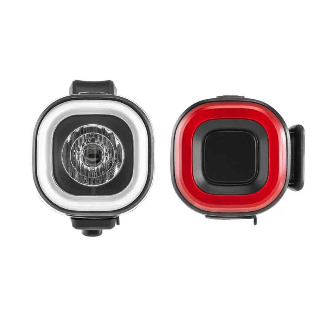 Set éclairage vélo AXA On USB-C rechargeable avant 30 lux arrière 2/2