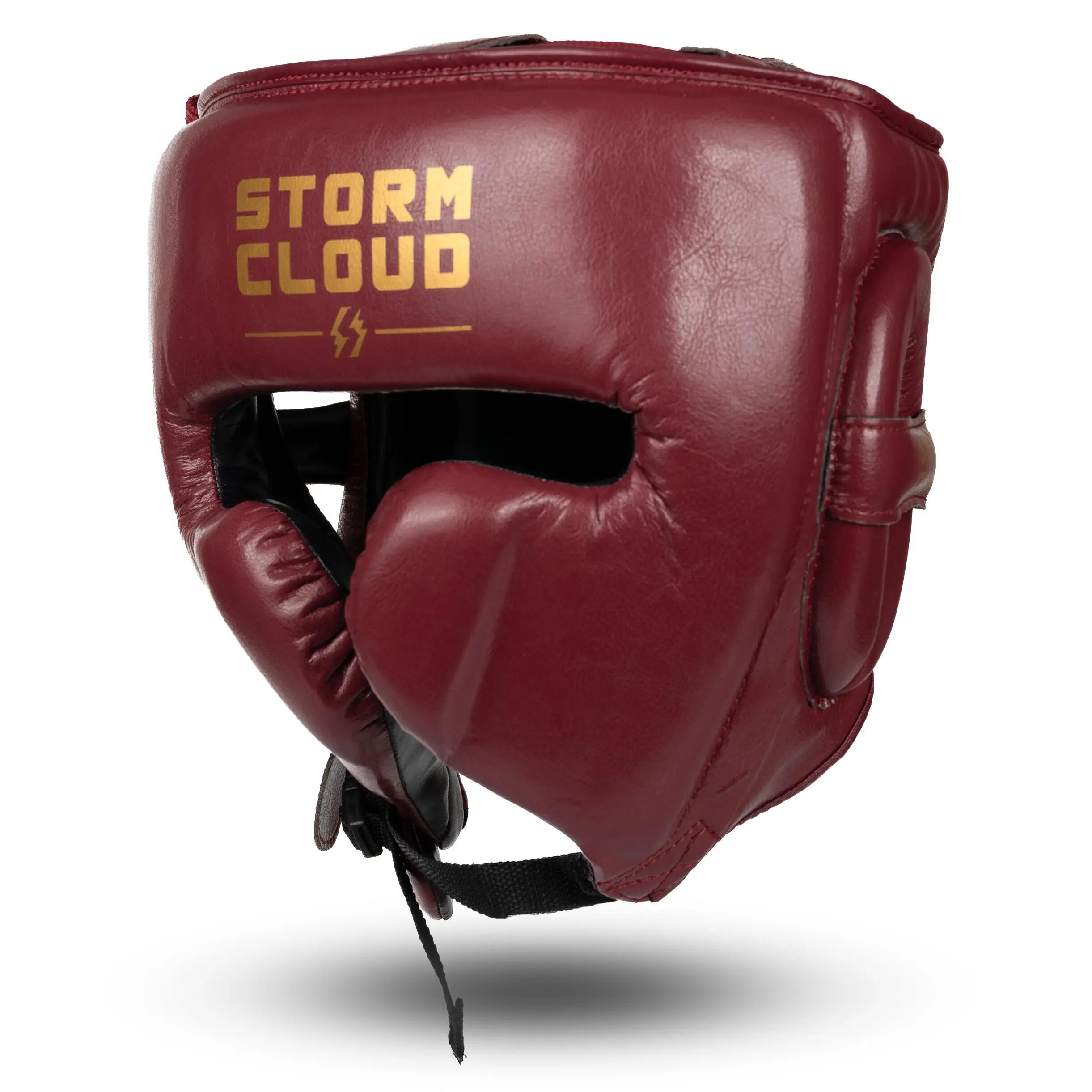 StormCloud Kask bokserski Vanguard Elite Bordowy L 3/7