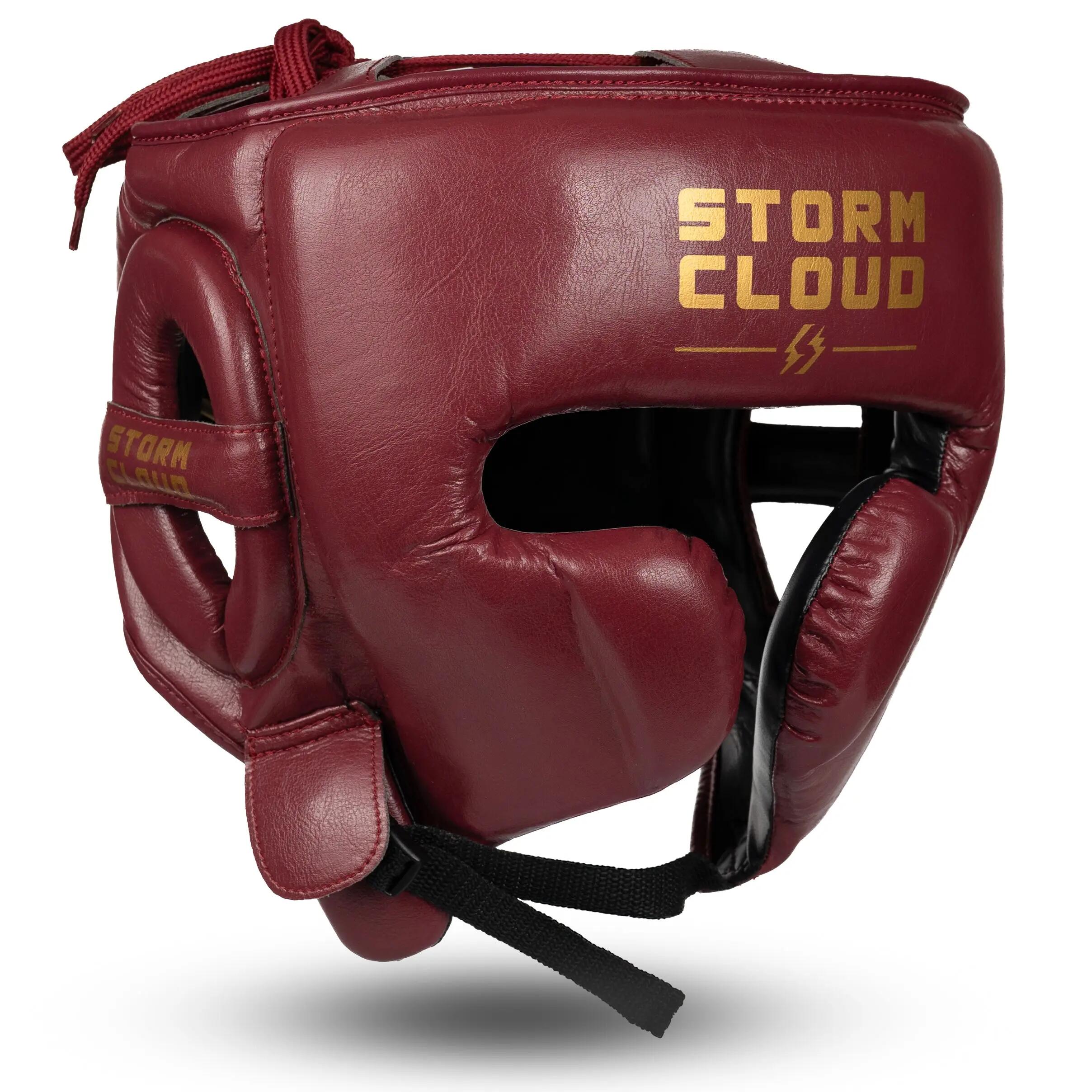 StormCloud Kask bokserski Vanguard Elite Bordowy L 2/7