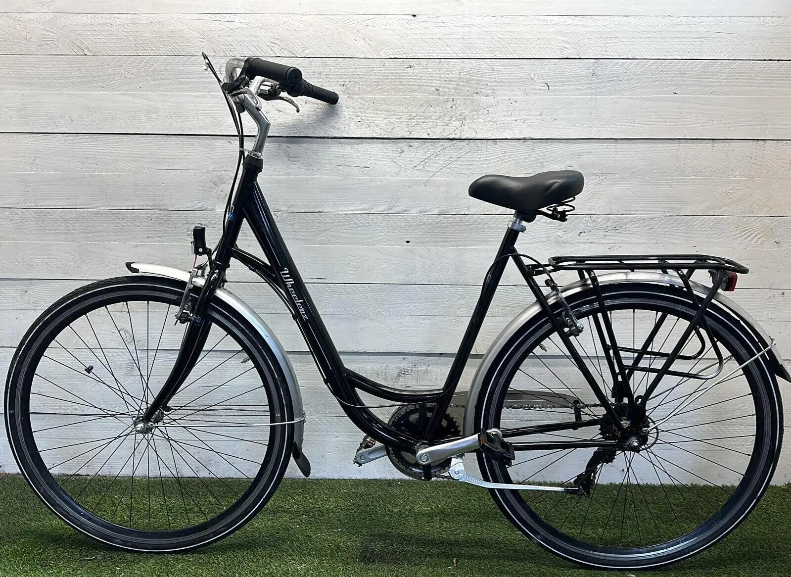 Wheeler stadsfiets bike, zwart 2/2