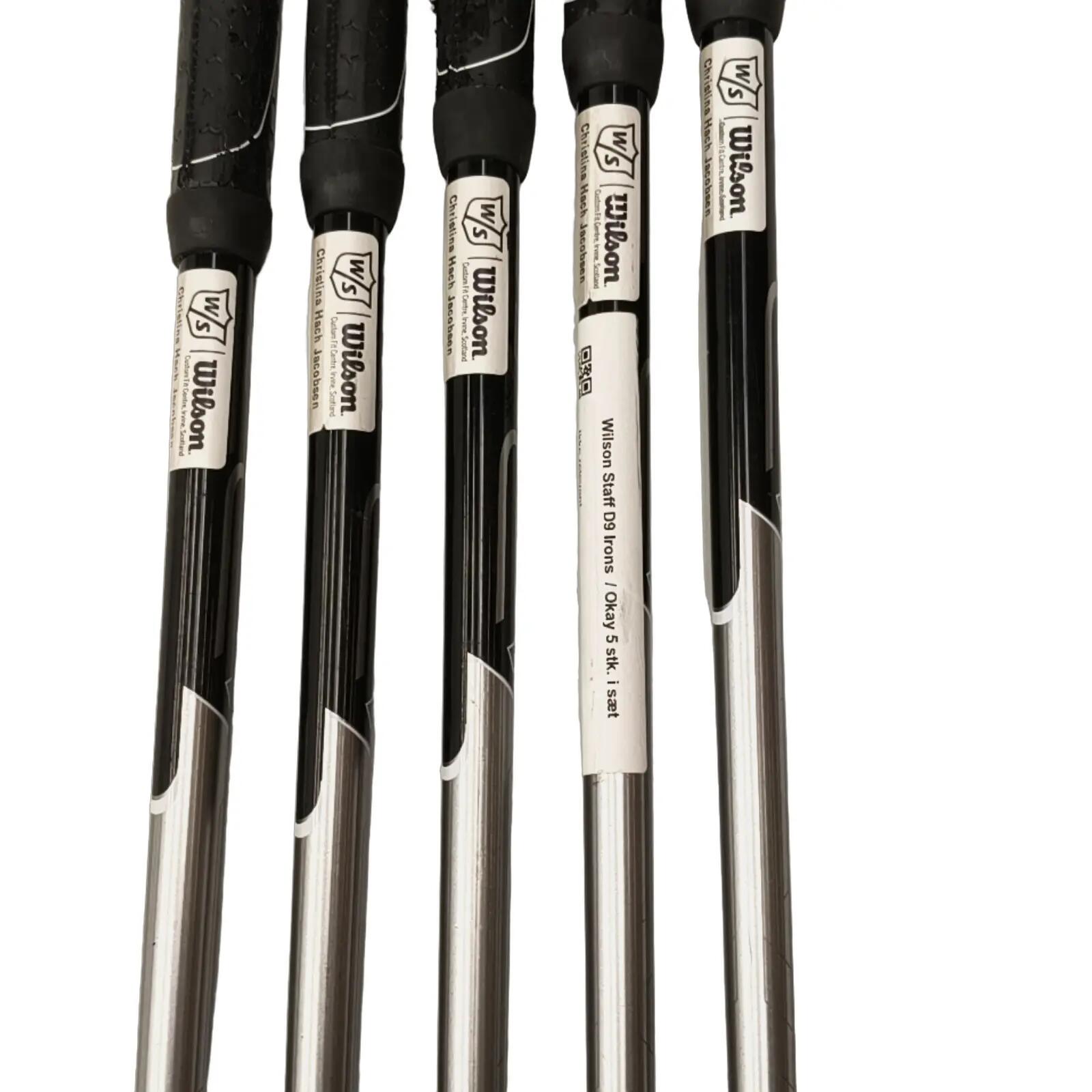 Linkshandig Wilson Staff D9 IJzerset / 7-PW+SW / Flex Ladies / Grafiet 4/7