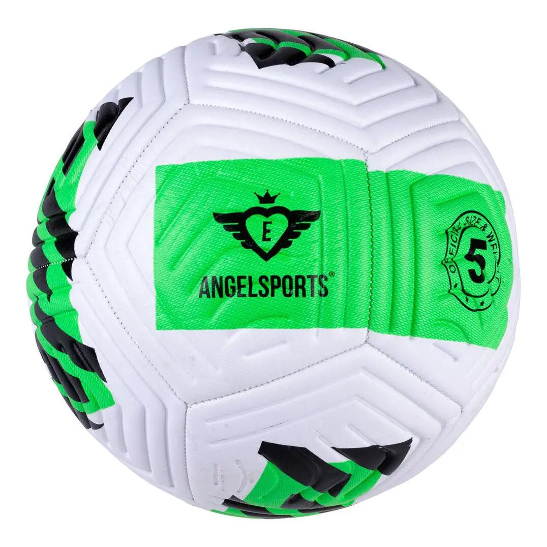 Ballon de foot Veld ANGELSPORTS vert/blanc 400 g 2/4