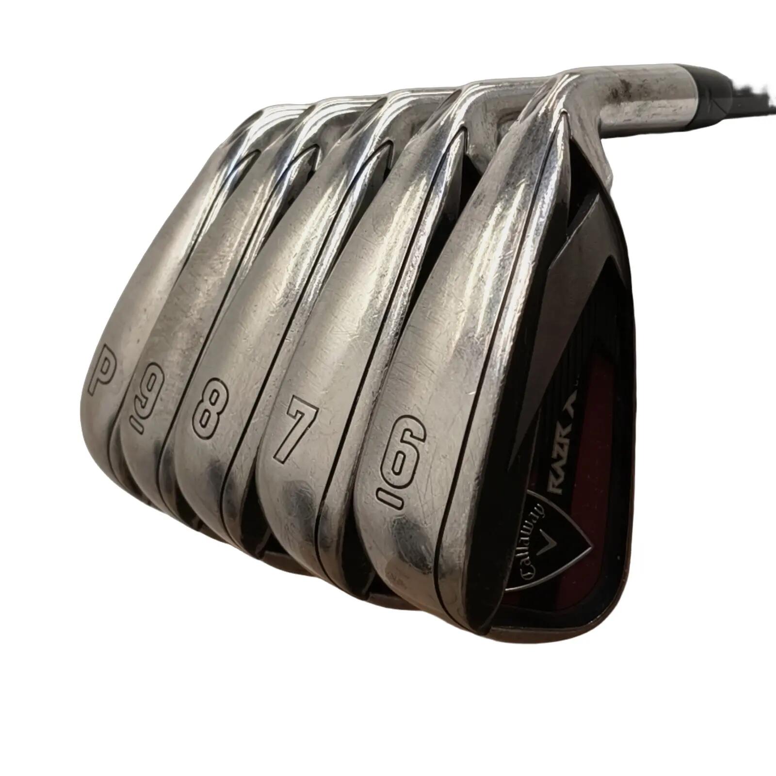 Callaway RAZR X HL Juego de hierros / 6-PW / Flex A-flex / Grafito 3/7